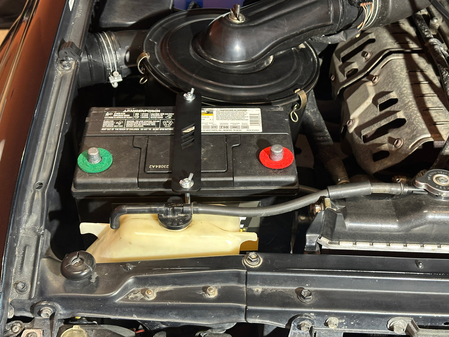 Dual Battery Mount Tray for Toyota Land Cruiser 80 Series (FZJ80, LX450)