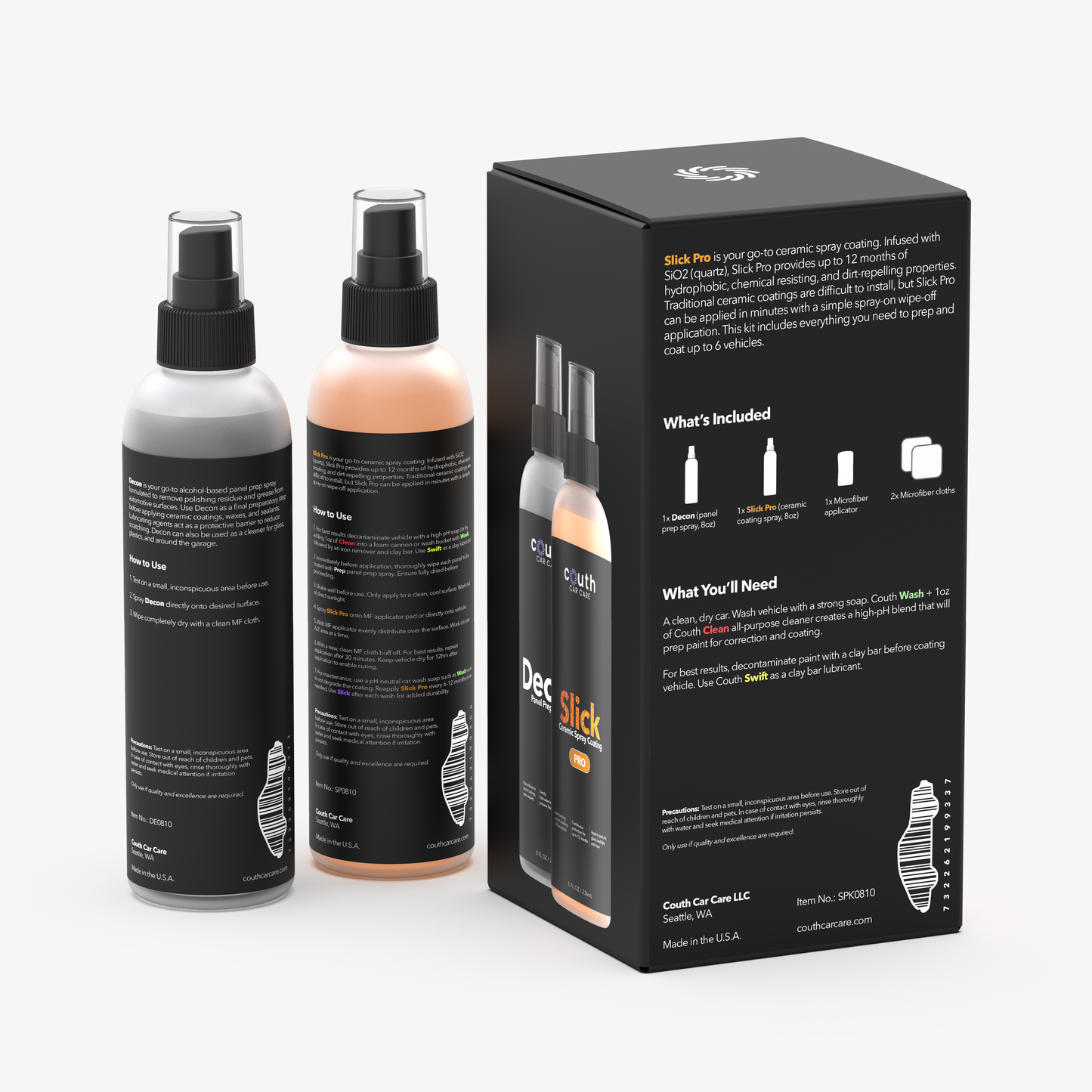 Slick Pro - Ceramic Spray Coating Kit