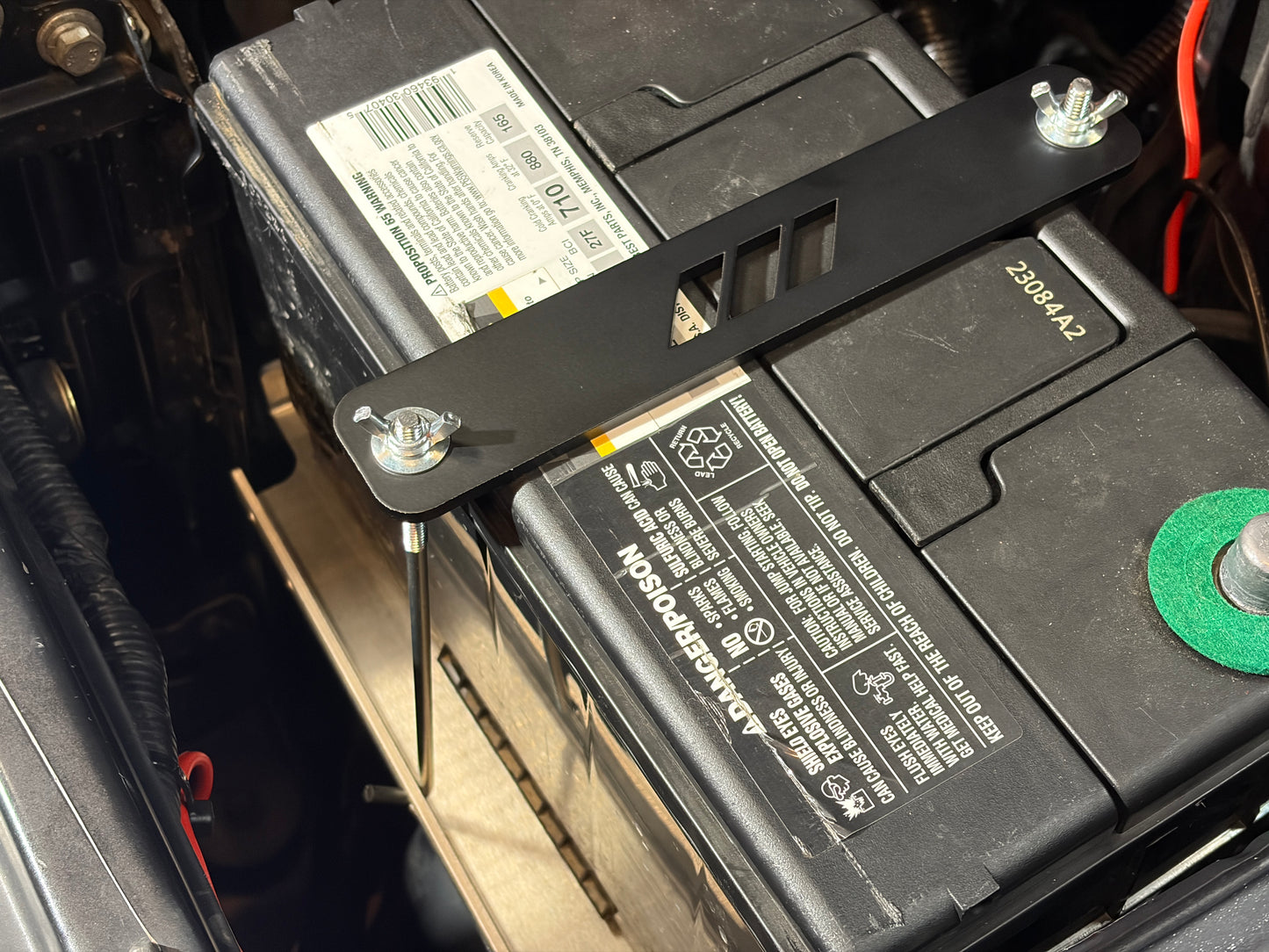 Main Battery Mount Tray for Toyota Land Cruiser 80 Series (FZJ80, LX450)