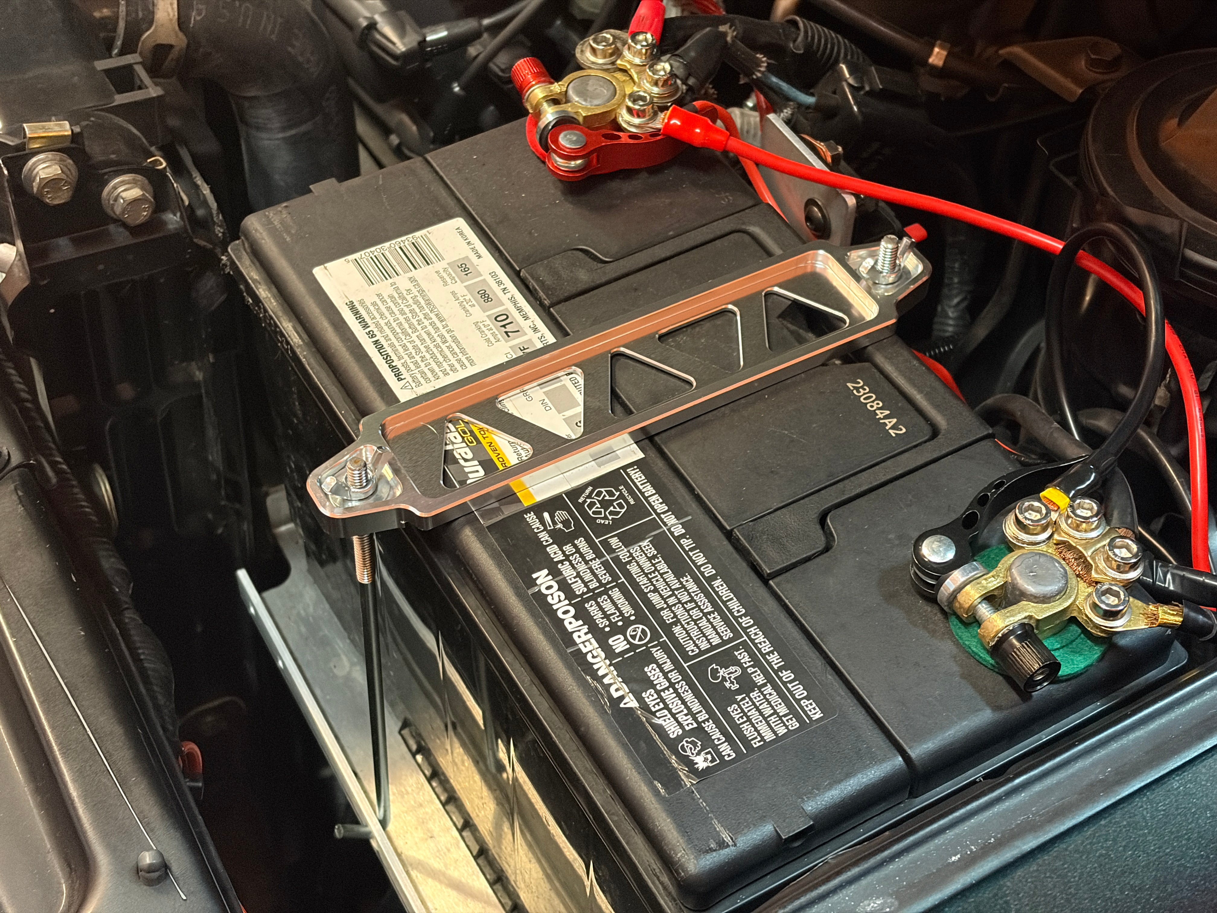 Main Battery Mount Tray for Toyota Land Cruiser 80 Series (FZJ80