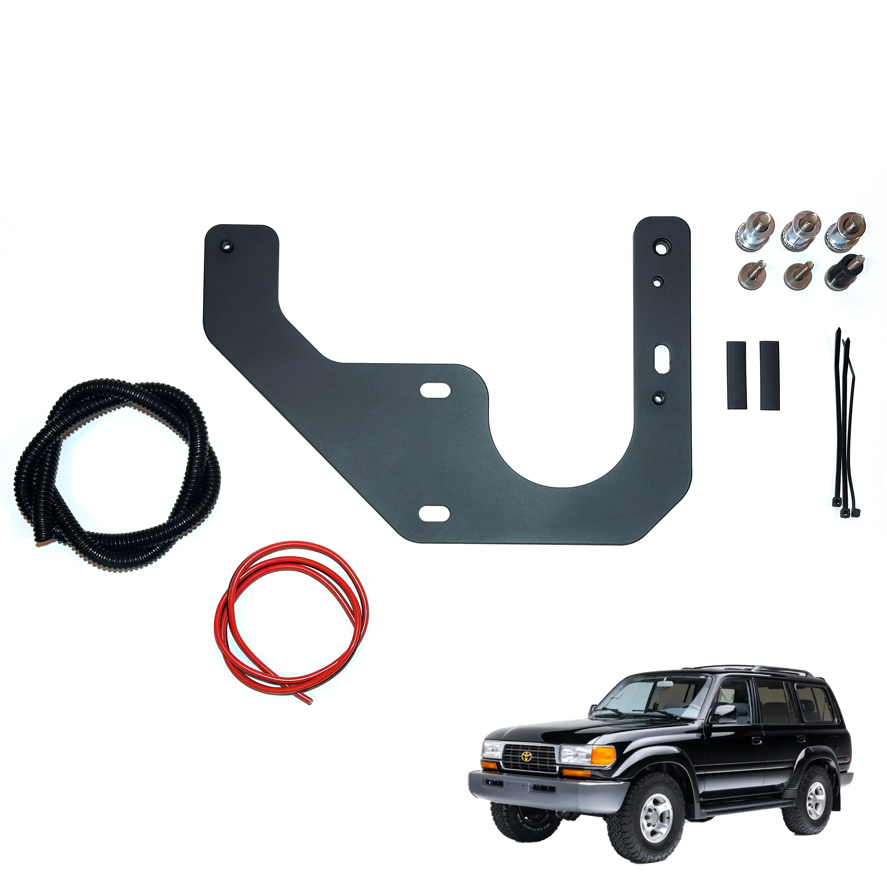 Washer Bottle Relocation Kit for 1993-1997 Toyota Land Cruiser 80
