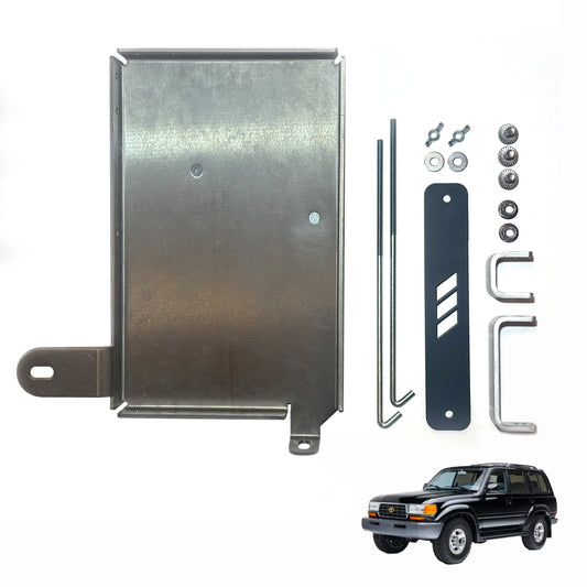 Dual Battery Mount Tray for Toyota Land Cruiser 80 Series (FZJ80, LX450)